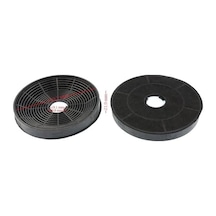 Bacasız Aspiratör Ve Davlumbaz Karbon Filtre 2'li, Üç Tırnak 155 Mm
