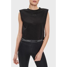 Ea7 Kadın T Shirt 3dtt22 Tj6sz 1200 Siyah