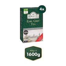 Ahmad Tea Early Grey Dökme Siyah Çay 4 Lü Avantaj Paket 1.6 Kg 4 X 400 Gr