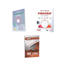 2027 Limit 8. Sınıf Kronometre Fen Bilimleri + Paragraf Lgs Soru + Anla Kazan Paragraf Deneme 3'lü Set