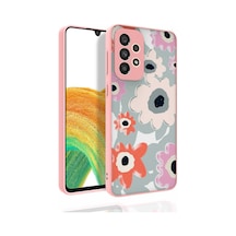 Zore Galaxy A33 5g Kılıf Desenli Kamera Korumalı Parlak Nvth Nora Kapak - No5