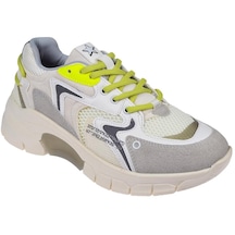 Pullman Kadın Spor Ayakkabı Sneaker Sms-51166 Gri Yeşil-gri Yeşil