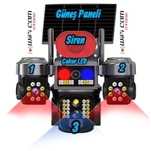 3 Kameralı 4g Solar Kamera