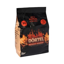Dörtel Mangal Kömürü Craft 2 Kg 2 Adet