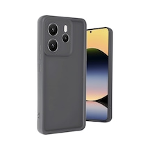 Newface Xiaomi Redmi Note 14 4g Kılıf Viera Silikon - Gri gri