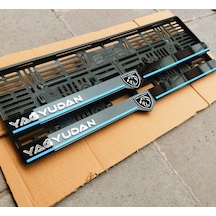 Plakalık Lazer Kesim Pleksi 2 Adet Peugeot Logolu Kişiye Özel Plakalık İsime Özel Plakalık