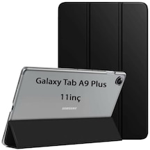 Samsung Galaxy Tab Uyumlu A9 8.7inç X110 X113 X115 X117 Kılıf Pu Deri Smart Standlı Case