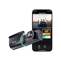 Hk40 Plus Araç İçi Kamera 4k, Dahili Gps, 5.8ghz Wi-fi