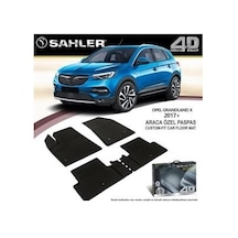 Sahler Opel Grandland X 2019 Havuzlu Paspas 4.5D Tam Uyumlu