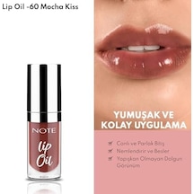 Cosmetics Lip Oil 60 Mocha Kiss Nemlendirici Ve Parlatıcı Dudak Bakım Yag I, Kahverengi