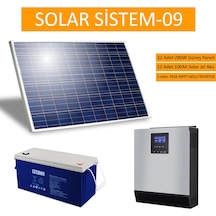 Güneş Enerji Paneli Solar Paket  09