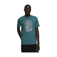 Puma Graphic Erkek Yeşil Günlük Stil T-shirt 63444160 Yeşil Puma Graphic Erkek Yeşil Günlük Stil T-shirt 63444160 Yeşil