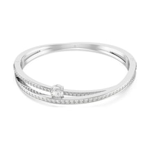 5691225 Swarovski Bilezik Hyperbola:bangle Drop Whıte/rhs M Çok Renkli