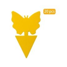 Meyve Sineği & Mantar Sivrisineği Tuzağı - 20 Adet Güçlü Yapışkan Pedler İle İç/dış Mekan Bitki Koruma Mutfak-