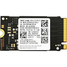 Samsung MZ-ALQ2560 Nvme 256GB 1000MB/S-1000MB/S M.2 SSD Hard Disk
