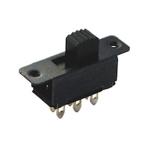 IC208A 6 Pin ON-OFF-ON Sürgülü Anahtar