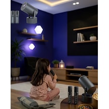 Akıllı Projeksiyon Cihazı Karaoke Mikrofonlu Wifi Bluetooth Destekli