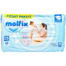 2 Adet Molfix Fırsat Paketi 5 No Junıor 48 Li