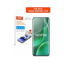 Realme 12 5g Uyumlu Kırılmaz Cam Özel Kesim Hydrogel Film