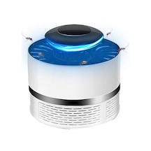 Kosona Ev İçin Fiziksel Usb Elektrikli Led Işıklı Sivrisinek Tutucu - Beyaz Mwd005 Modeli
