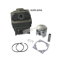 BG520 / CG520 TIRPAN NİKASİL SİLİNDİR PİSTON SETİ 44 mm
