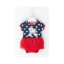 Babymod Kedi Figürlü Yazlık Kız Bebek Tulum
