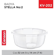Yuvarlak Şeffaf Badya 1 Adet 2 No Royaleks-e174 Diğer