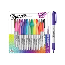 Sharpıe Fine Glam Pop Permanent Markör 34lü Bls