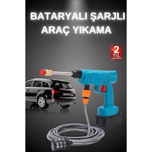 Şarjlı - 679 - Ve Yüksek Basınçlı Oto Yıkama Makinesi Ve Sulama Tabancası Bahçe - Muratech - Yıkama Makinesi