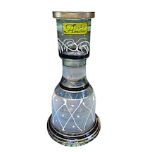 Nargile Siyah Şerit Cam Şişe