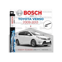 Toyota Uyumlu Verso Muz Silecek Takımı 2009-2013 Bosch Aerotwin
