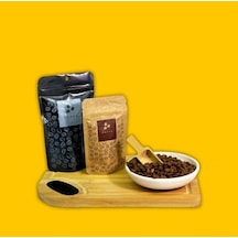 Kahve Baskılı Kağıt Alüminyum Doypack 8,5x14 50 Gram 50 Adet