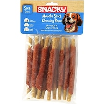 Snacky Munchy Ördekli Sargılı Kemik Köpek Ödül 10'lu 120 G