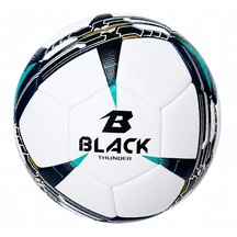 Black Thunder Hybrid Futbol Topu 5 Numara Beyaz