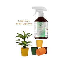 Organiva Organik Bitki Besini 500ml Kırılmaz 9.8l Saksı Seti Sağlıklı Büyüme Ve Güçlü Kökler 2