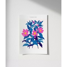 Çerçevesiz Poster Doğanın Göz Alıcı Çiçekleri