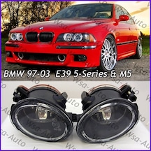 Bmw E39 1998-2004 5.Seri Oem Beyaz Sis Farı Lambası-Sis Farı