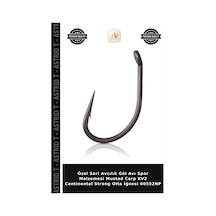 Özel Seri Avcılık Göl Avı Spor Malzemesi Mustad Carp Xv2 Continental Strong Olta İğnesi 60552np No:1 - 10lu