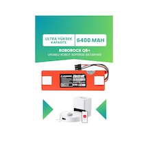 Roborock Q8+ Batarya 6400mah Pil Robot Süpürge Bataryası