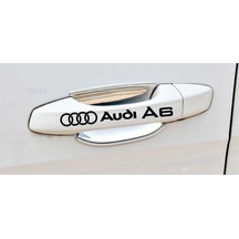 Audi A6 Kapı Kolu Ve Jant Sticker Seti 8 Adet