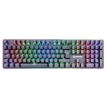 Gamepower Saber Usb Kablolu RGB Kırmızı Switch Mekanik Oyuncu Q Klavye