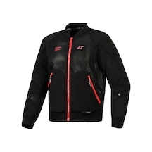 Alpinestars Flight Air Korumalı Motosiklet Montu Siyah Kırmızı