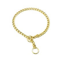 Eğitim Serisi Zincirli Köpek Boyun Tasması 3,5x55 Cm - Gold