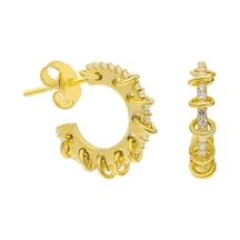 Halka Küpe 717083 Gold