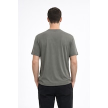 Cazador Erkek Modal Kumaş Basic Regular Fit 44105 Haki Haki
