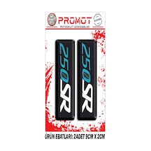 Damla Logo Cfmoto 250 Sr Ön Maşa Kabartmalı 2'li 02 Nötr