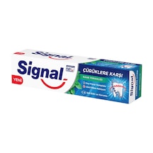 Signal Çürüklere Karşı Diş Macunu 100 Ml Nane Ferahlığı 3'li Ekonomik Paket - 3 Adet Tarı