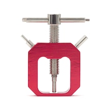 Geekyou Alüminyum Motor Pinion Çekici - Rc Araçları İçin Dişli Ve Motor Geri Çekme Aracı Kırmızı