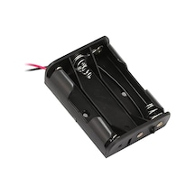 Ayt Aa Pil Yuvası 3 Lü Kalem Pil Yuvası Haznesi 37.2x52.4x12.8mm