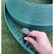 Çim Ayırıcı 20 M Çim Sınırlayıcı Taş Toprak Ayırıcı Çim Bariyeri